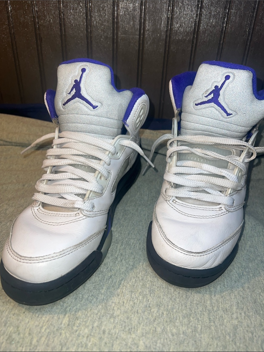 Air Jordan Retro 5 (Concord Grapes) Sneakers
